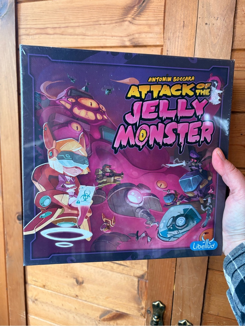 Attack of the Jelly Monster Board Game
